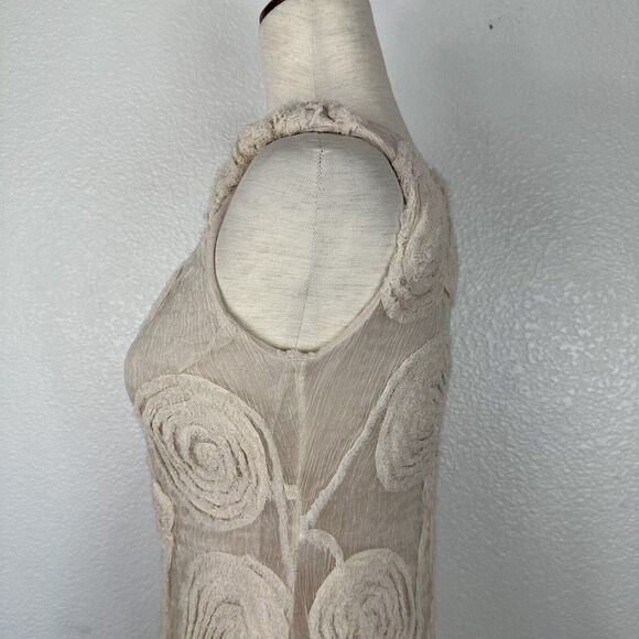 Yoana Baraschi Dress Women XS Cocktail Embellished Bubble Mini Fairy Boho Anthro - Picture 6 of 13